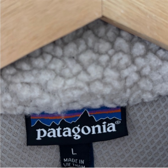 Patagonia Retro X Sherpa Fleece Zip Up Jacket Deep Pile L - Picture 4 of 7